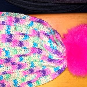 Toddler girl handmade tobbogan